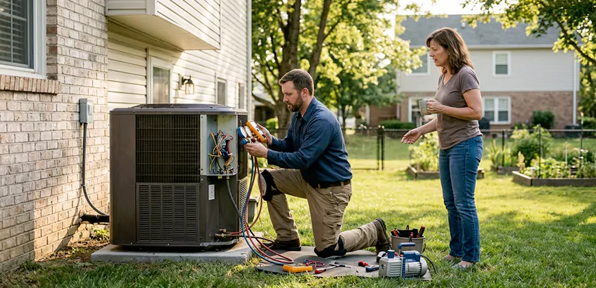 HVAC Replacement in North Hills