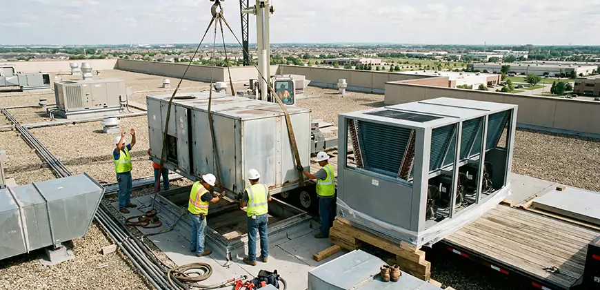 Warehouse and Industrial HVAC Replacement in North Hills